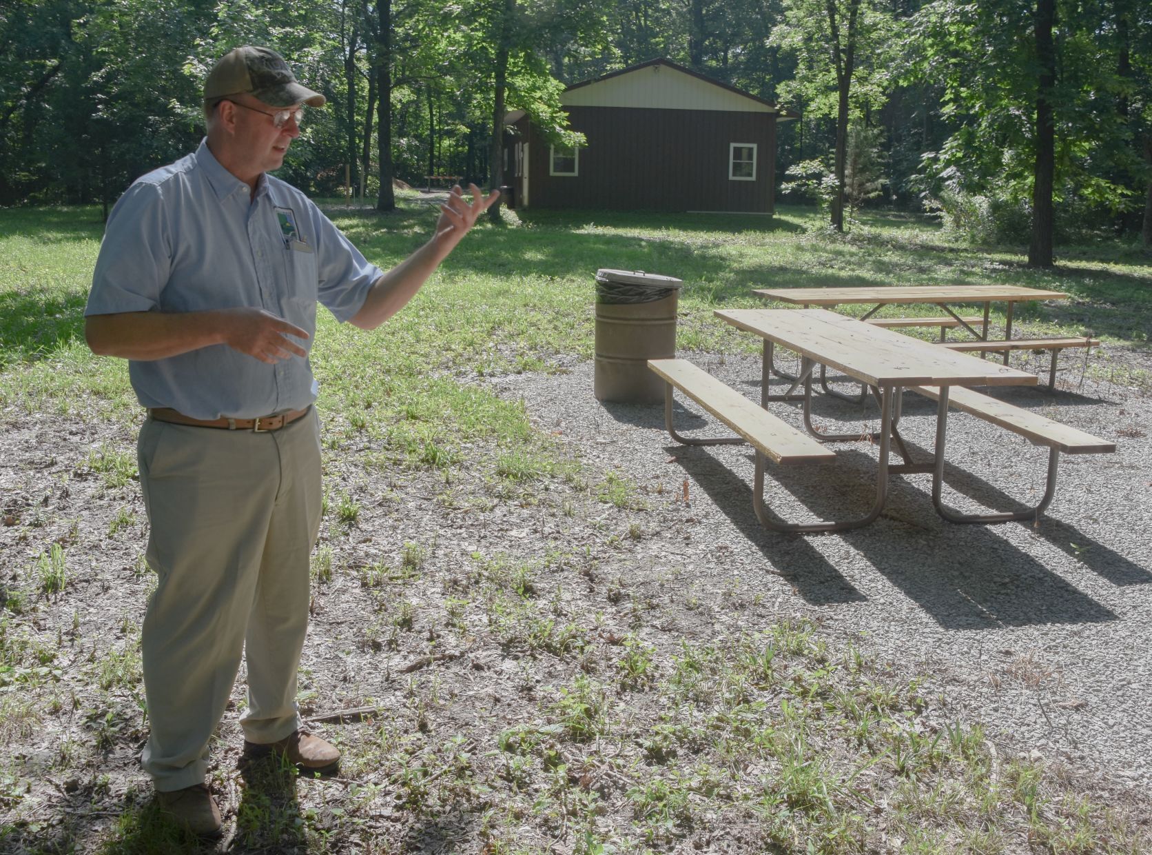 Fox Ridge State Park youth area project